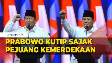 Prabowo Kutip Sajak Pejuang Kemerdekaan Saat Tutup Pidato di Rapimnas Partai Demokrat