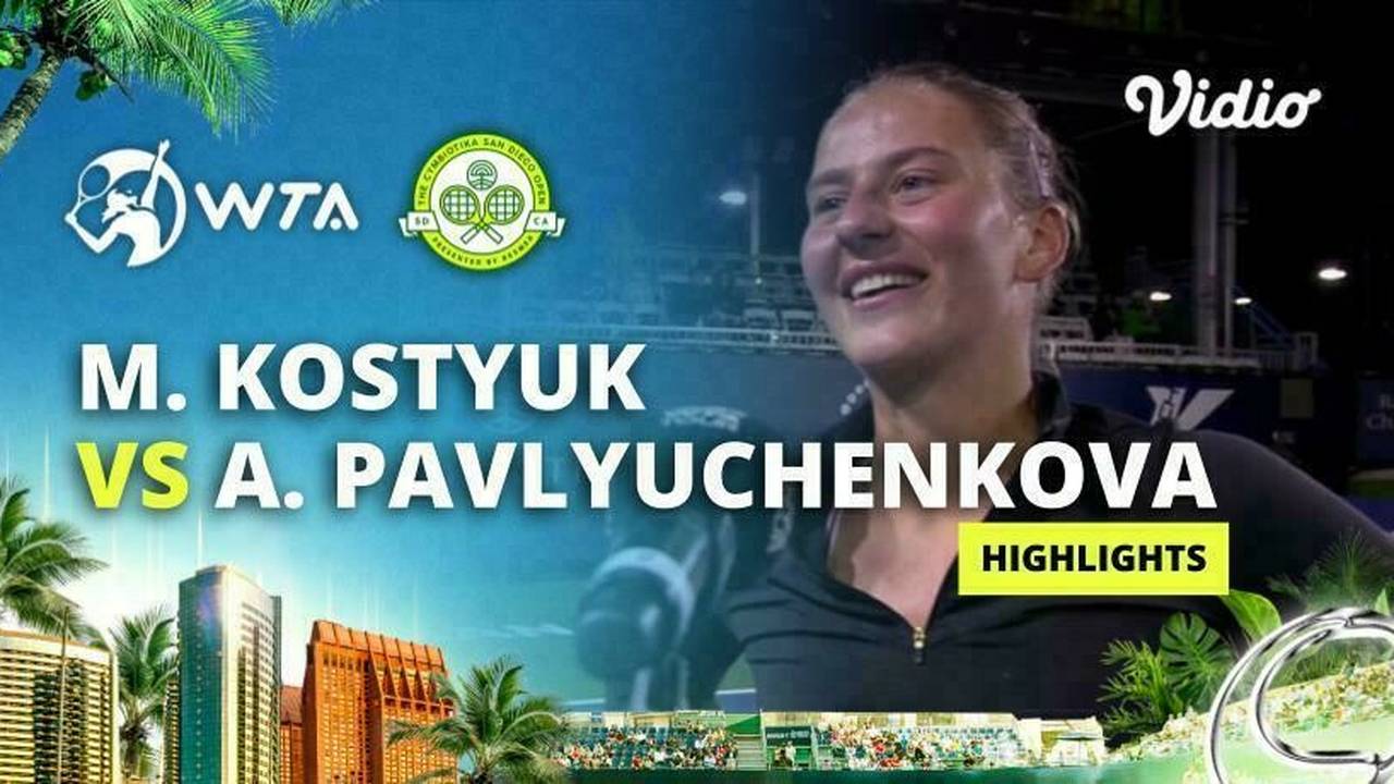 Quarterfinal Marta Kostyuk vs Anastasia Pavlyuchenkova Highlights