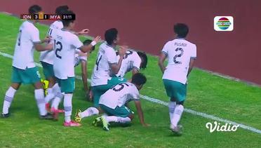 Gol Ferarri 3-1 di Laga Indonesia VS Myanmar | AFF U19 Championship 2022