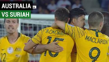 Highlights Piala Asia 2019, Australia Vs Suriah 3-2