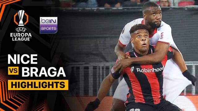 Nice vs Braga - Highlight | UEFA Europa League 2025/26