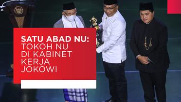 Satu Abad NU: Tokoh NU di Kabinet Kerja Jokowi