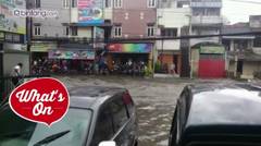 Detik - detik Mobil Hanyut Terbawa Banjir di Bandung