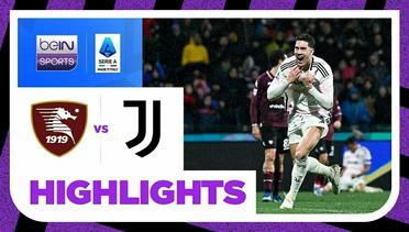 Salernitana vs Juventus - Highlights | Serie A 2023/2024