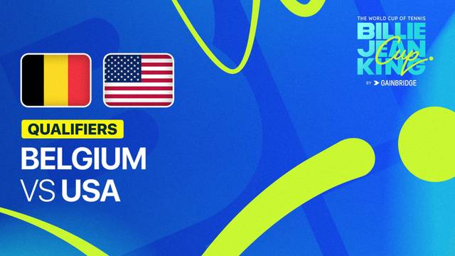 Belgium vs USA - Billie Jean King Cup Qualifiers - Full Match | Billie Jean King Cup 2026