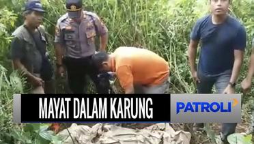 Jasad Perempuan Terbungkus Karung Ditemukan di Hutan di Bandung