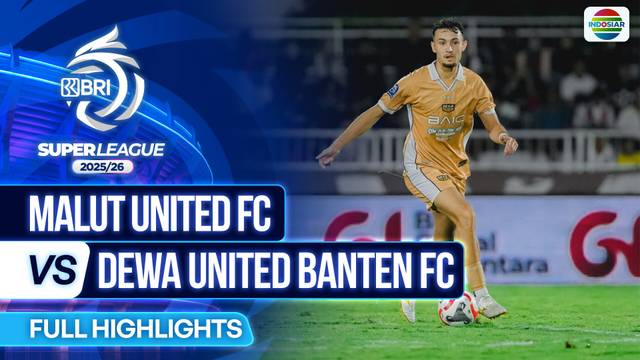 Malut United FC VS Dewa United Banten FC - Full Highlights | BRI Super League 2025/26