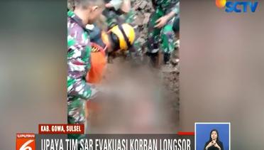 Proses Evakuasi Bocah Korban Bencana Longsor di Gowa Berjalan Dramatis - Liputan 6 Siang