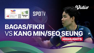Muhammad Shohibul Fikri/Bagas Maulana (INA) vs Kang Min Hyuk/Seo Seung Jae (KOR) - Highlights | Thomas Cup Chengdu 2024 - Men's Doubles