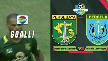 Goal David da Silva - Persebaya (1) vs (0) Persela Lamongan | Go-Jek Liga 1 bersama Bukalapak