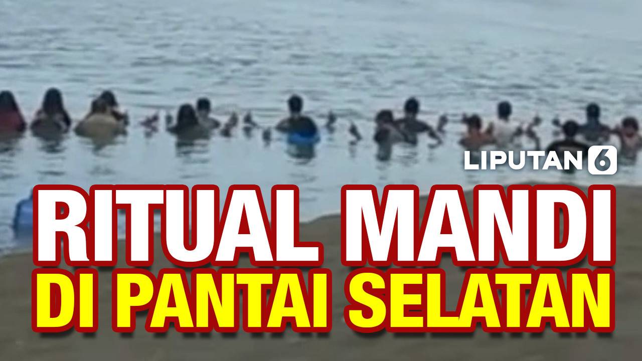 Viral Ritual Mandi Di Pantai Watu Ulo Jember Dibubarkan Polisi Vidio 