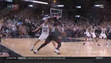 On This Date (5 9 2017)- Manu Ginobilis Clutch Block To Win Game 5