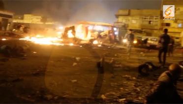 Mencekam, Suasana usai Ledakan 2 Bom Mobil di Libya