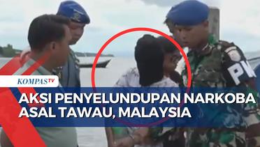 Satgas Gabungan TNI AL Gagalkan Penyelundupan Narkoba Jaringan Tawau Malaysia
