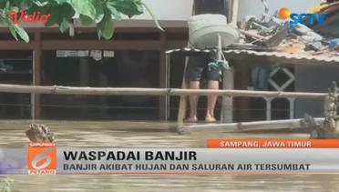 Air Sungai Meluap, Sampang dan Bandung Dilanda Banjir - Liputan 6 Petang