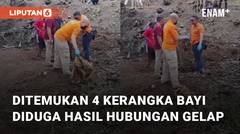 Ditemukan 4 Kerangka Bayi Di Purwokerto, Diduga Hasil Hubungan Gelap Ayah Dan Anak
