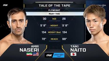 Amir Naseri vs. Taiki Naito | ONE Championship Full Fight