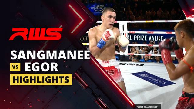 Sangmanee vs Egor Bikrev - Highlight | RWS Muay Thai 2026