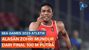 Alasan Zohri Mundur dari Final 100 Meter Putra