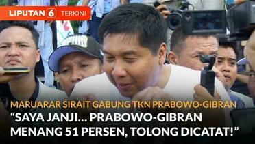 Gabung TKN Prabowo-Gibran, Maruarar Sirait Janji Menangkan Prabowo-Gibran 51 Persen | Liputan 6