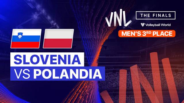 Perebutan Tempat Ketiga: Slovenia vs Polandia - Full Match | Men's Volleyball Nations League 2024