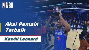 Nightly Notable | Pemain Terbaik 17 Februari - Kawhi Leonard | NBA All-Star 2019/20