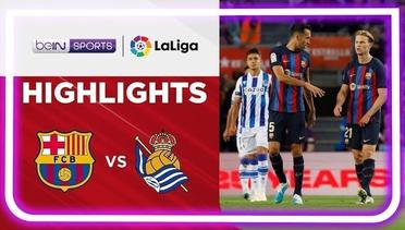 Match Highlights | Barcelona vs Real Sociedad | LaLiga Santander 2022/2023