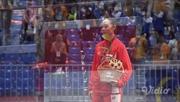 Moment Kemenangan Wushu (Women's Taijijian) - Lindswell Raih Medali Emas