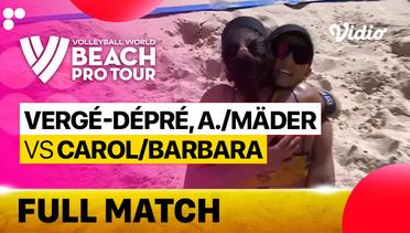 Full Match | Round 3 - Center Court: Verge-Depre, A./Mader (CHE) vs Carol/Barbara (BRA) | Beach Pro Tour Elite16 Uberlandia, Brazil 2023