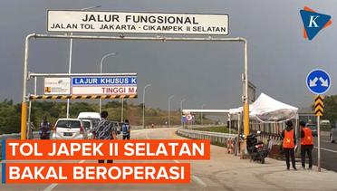 Persiapan Arus Balik, Jalan Tol Jakarta Cikampek II Selatan Dioperasikan