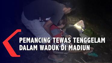 Pamit Memancing, Seorang Pria Tewas Tenggelam Dalam Waduk di Madiun