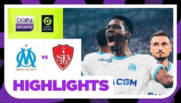 Marseille vs Brest - Highlights | Ligue 1 2023/2024