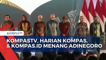 [LAPORAN KHUSUS] KompasTV, Harian Kompas, & Kompas.id Menang Anugerah Jurnalistik Adinegoro!