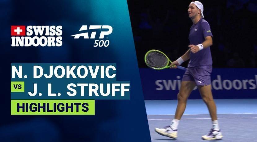 Novak Djokovic vs Jan-Lennard Struff - Round 2 | ATP 500: Swiss Indoors Basel 2026