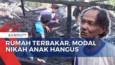 Rumah Penjual Elpiji di Palembang Terbakar, Modal Nikah Anak Hangus