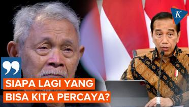 Tangis Goenawan Mohamad yang Kecewa dengan Jokowi