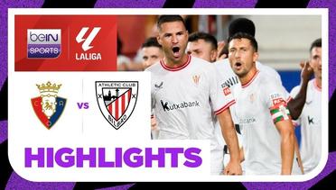 Osasuna vs Athletic Club - Highlights | LaLiga Santander 2023/2024