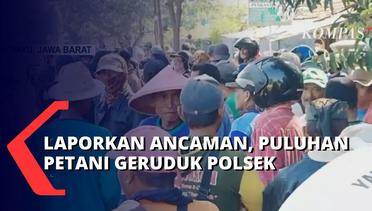 Kerap Diancam, Puluhan Petani di Indramayu Geruduk Polsek: Laporkan Aksi Premanisme!