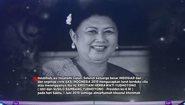 Segenap Keluarga Besar Aksi Mengucapkan Turut Berduka Cita Atas Wafatnya Ibu Ani Yudhoyono