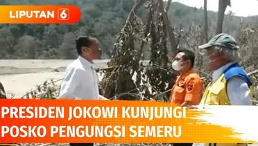 Kunjungi Korban Semeru, Presiden Jokowi Janji Akan Relokasi 2 Ribu Rumah Warga | Liputan 6