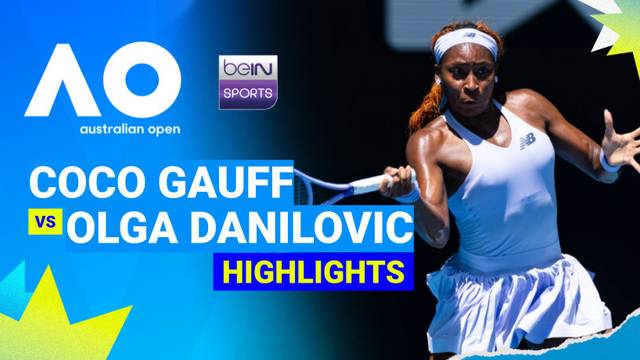Coco Gauff (USA) vs Olga Danilovic (SER) - Highlight | Australian Open 2026