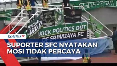 Suporter Sriwijaya FC Nyatakan Mosi Tidak Percaya pada Presiden Klub