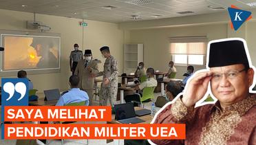 Momen Prabowo Kunjungi Zayed Military University di Abu Dhabi