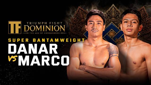 Danar Ilmawan vs Marco Jacob - Full Match | Triumph Fight Dominion