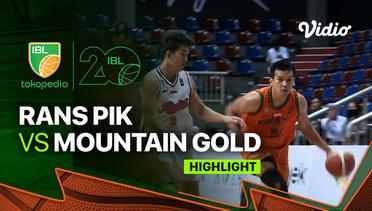 Highlights | RANS PIK Basketball vs Mountain Gold Timika | IBL Tokopedia 2023