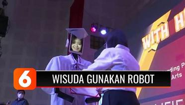 Viral Sekolah di Filipina Gelar Wisuda Gunakan Robot