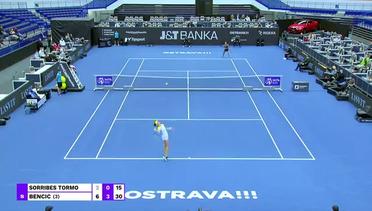 Match Highlights | Belinda Bencic 2 vs 0 Sara Sorribes Tormo | J&T Banka Ostrava Open 2021