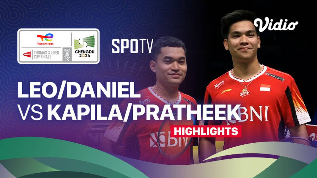 Leo Rolly Carnando/Daniel Marthin (INA) vs Dhruv Kapila/Sai Pratheek.K ...