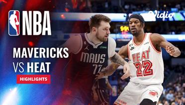 Dallas Mavericks vs Miami Heat - Highlights | NBA Regular Season 2023/24
