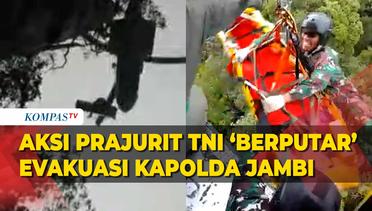 Momen Aksi Prajurit TNI Berputar saat Evakuasi Kapolda Jambi, Kapolri Beri Apresiasi